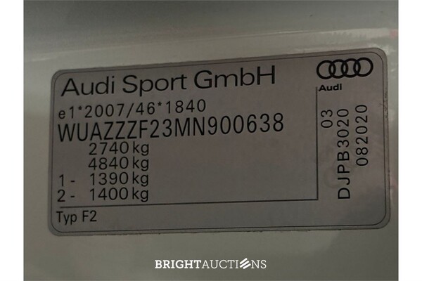 Audi A6 RS6 Avant RS 6 TFSI Quattro 599pk 2020, K-492-JD