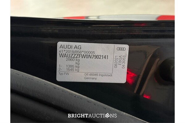 Audi e-tron RS93 RS 93 kWh 2022 (Origineel-NL), R-186-BG