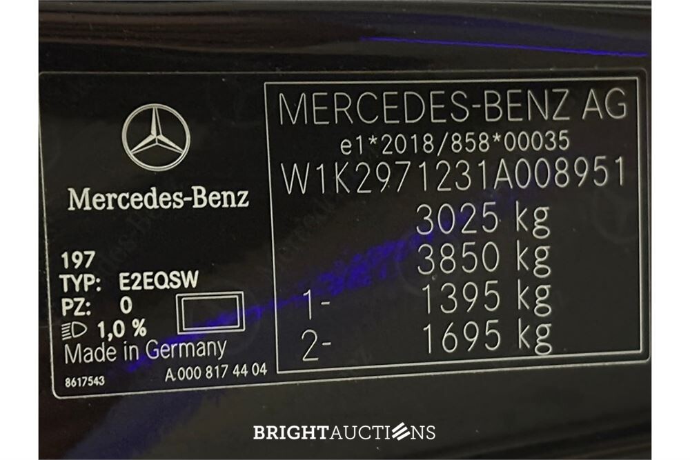 Mercedes-Benz EQS 450+108 AMG Line 108 kWh 2022 (Origineel-NL) EQS-Klasse, P-988-FK