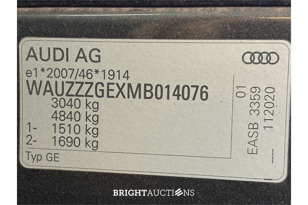 Audi e-tron 50 S edition Quattro 71 kWh 2020 (Origineel-NL), K-010-LG