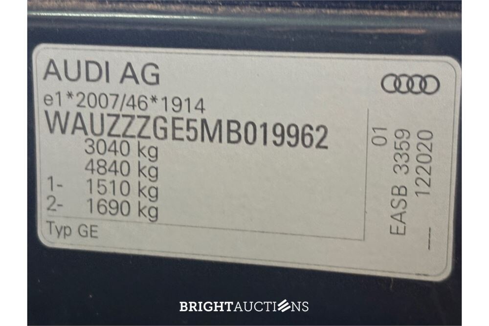 Audi e-tron 50 Business edition Plus Quattro 71 kWh 2020 (Origineel-NL), K-952-KX