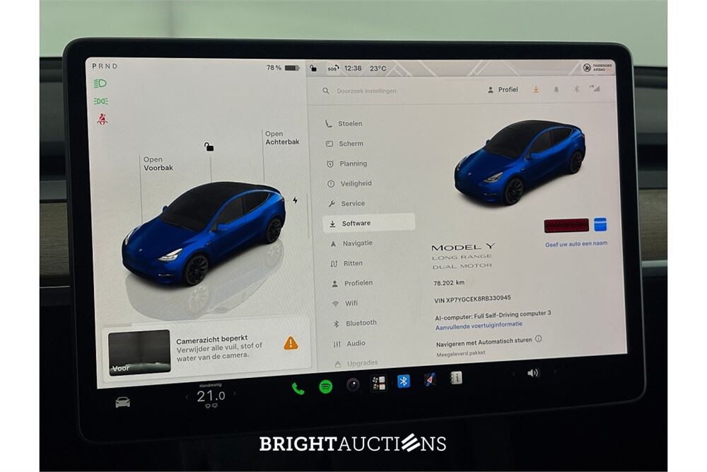 Tesla Model Y Long Range AWD 75 kWh 2024 (Origineel-NL), X-052-RP