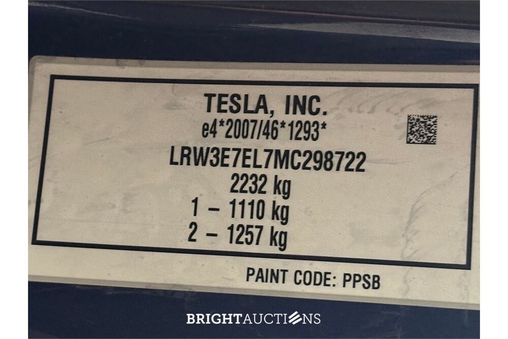 Tesla Model 3 Performance AWD 75 kWh 2021 (Origineel-NL), N-206-RS