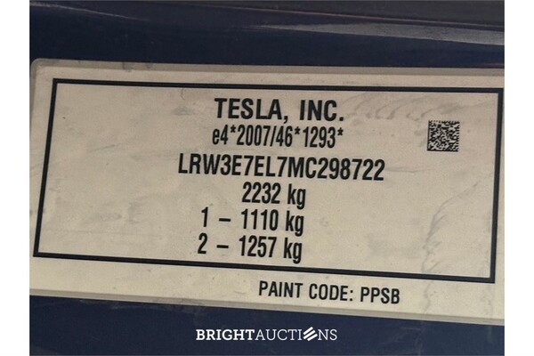 Tesla Model 3 Performance AWD 75 kWh 2021 (Origineel-NL), N-206-RS