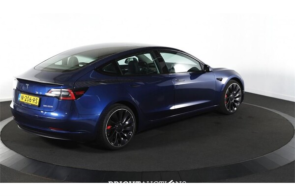 Tesla Model 3 Performance AWD 75 kWh 2021 (Origineel-NL), N-206-RS