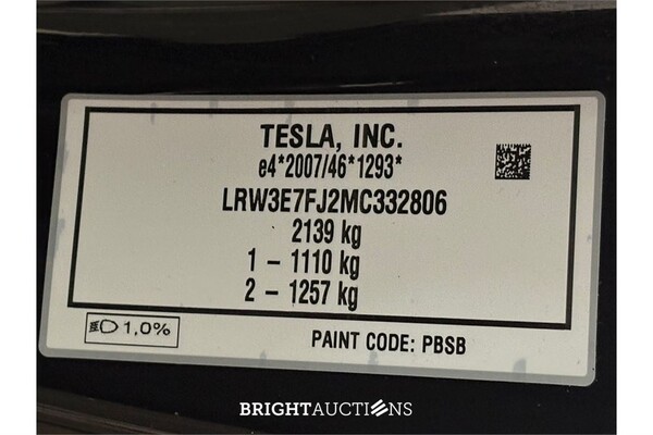 Tesla Model 3 Standard RWD Plus 60 kWh 2021 (Origineel-NL), N-422-DJ