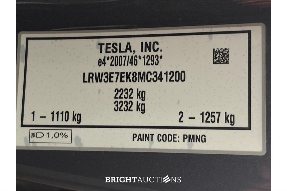 Tesla Model 3 Long Range AWD 75 kWh 2021 (Origineel-NL), N-499-DH