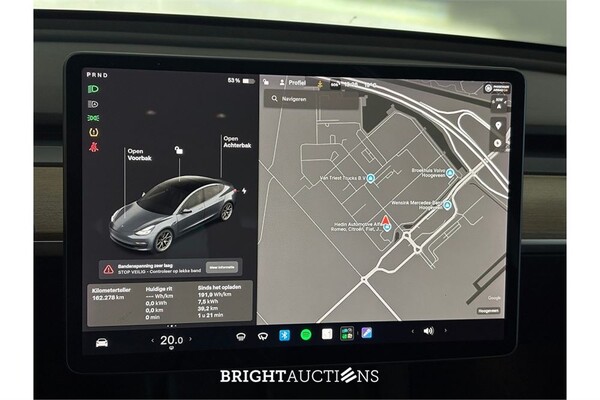 Tesla Model 3 Long Range AWD 75 kWh 2021 (Origineel-NL), N-499-DH