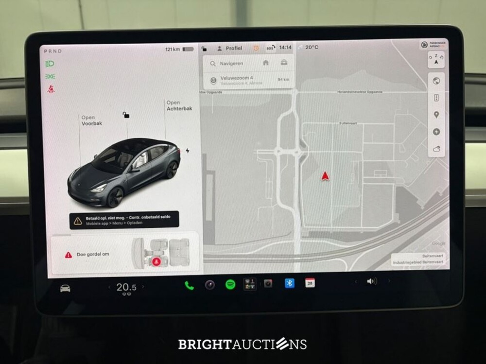 Tesla Model 3 Long Range Dual Motor AWD 75 kWh 351pk 2021 (Origineel-NL), N-541-RR