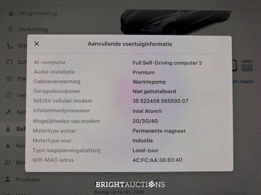 Tesla Model 3 Long Range Dual Motor AWD 75 kWh 351pk 2021 (Origineel-NL), N-541-RR