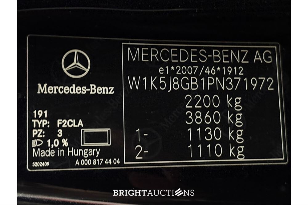 Mercedes-Benz CLA250 e AMG Line 262pk 2023 (Origineel-NL) CLA-Klasse, S-212-KV