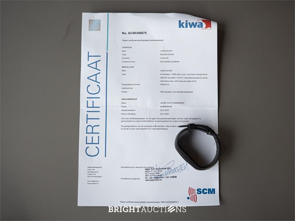 Land Rover Range Rover 5.0 V8 SC SVAutobiography Dynamic 566pk 2020 (Origineel-NL), H-492-KS