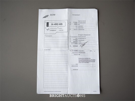 Land Rover Range Rover 5.0 V8 SC SVAutobiography Dynamic 566pk 2020 (Origineel-NL), H-492-KS
