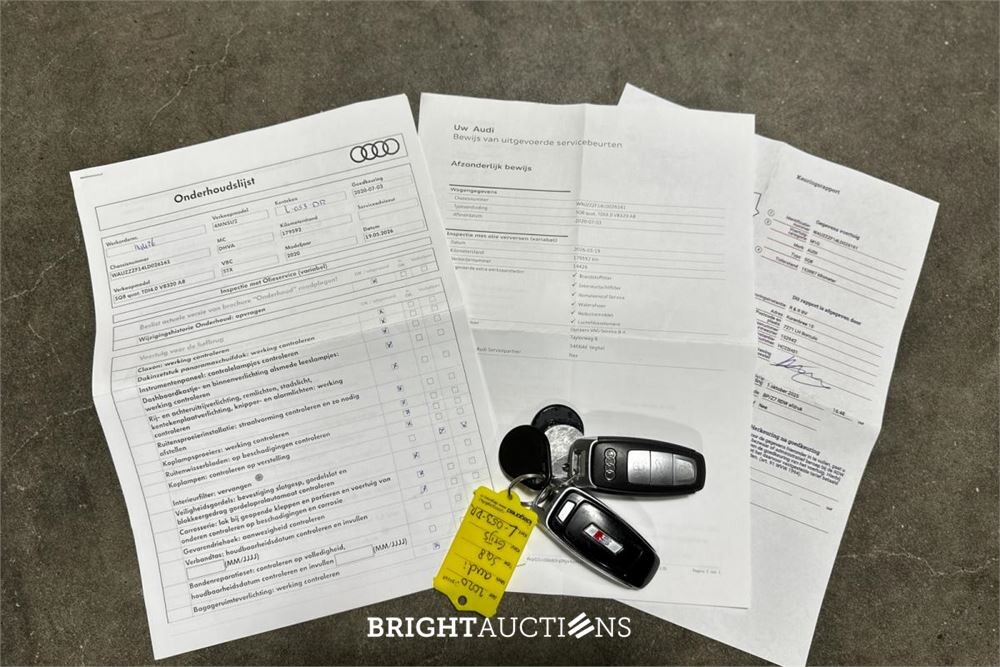 2020 Audi SQ8 4.0 TDI V8 Quattro 435 pk, L-053-DR