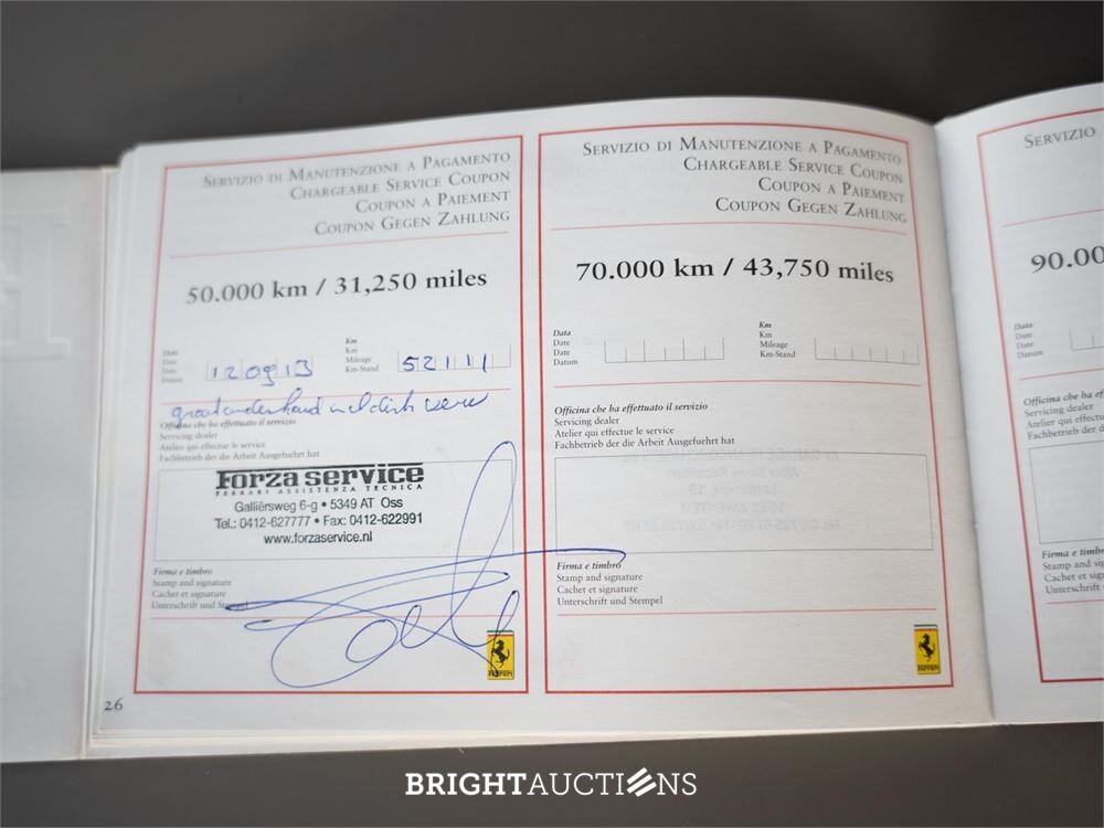 Ferrari 360 3.6 V8 Modena F1 400pk 1999, 51-RP-XZ