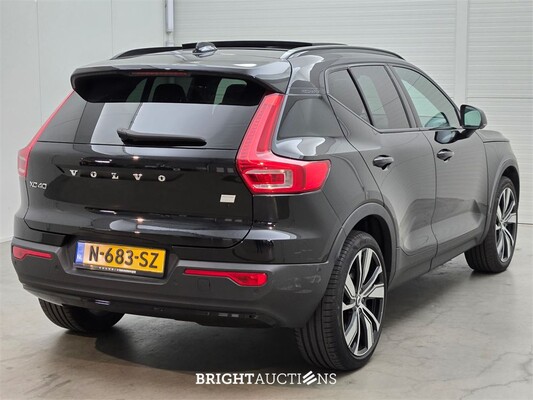 Volvo XC40 Recharge Pro 232pk 2021 (Origineel-NL), N-683-SZ