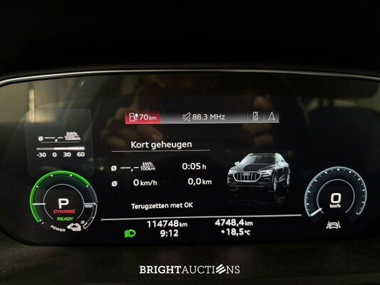 Audi e-tron Sportback 55 edition Quattro 95 kWh 408pk 2022 (Origineel-NL), P-951-GF