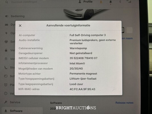 Tesla Model 3 Standard RWD Plus 60 kWh 238pk 2021 (Origineel-NL), N-745-DS