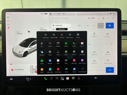 Tesla Model 3 Standard RWD Plus 60 kWh 238pk 2021 (Origineel-NL), N-745-DS