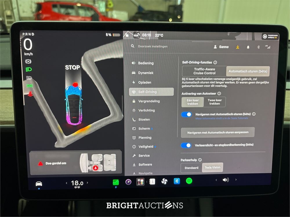 Tesla Model Y Performance AWD 75 kWh 463pk 2022 (Origineel-NL), P-386-XT