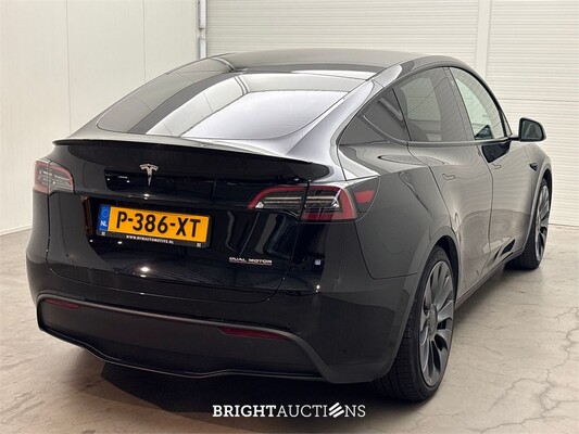 Tesla Model Y Performance AWD 75 kWh 463pk 2022 (Origineel-NL), P-386-XT