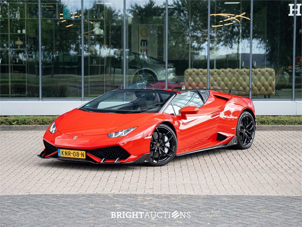 2017 Lamborghini Huracán Spyder LP610-4 5.2 V10 610pk 4WD, KNR-08-N