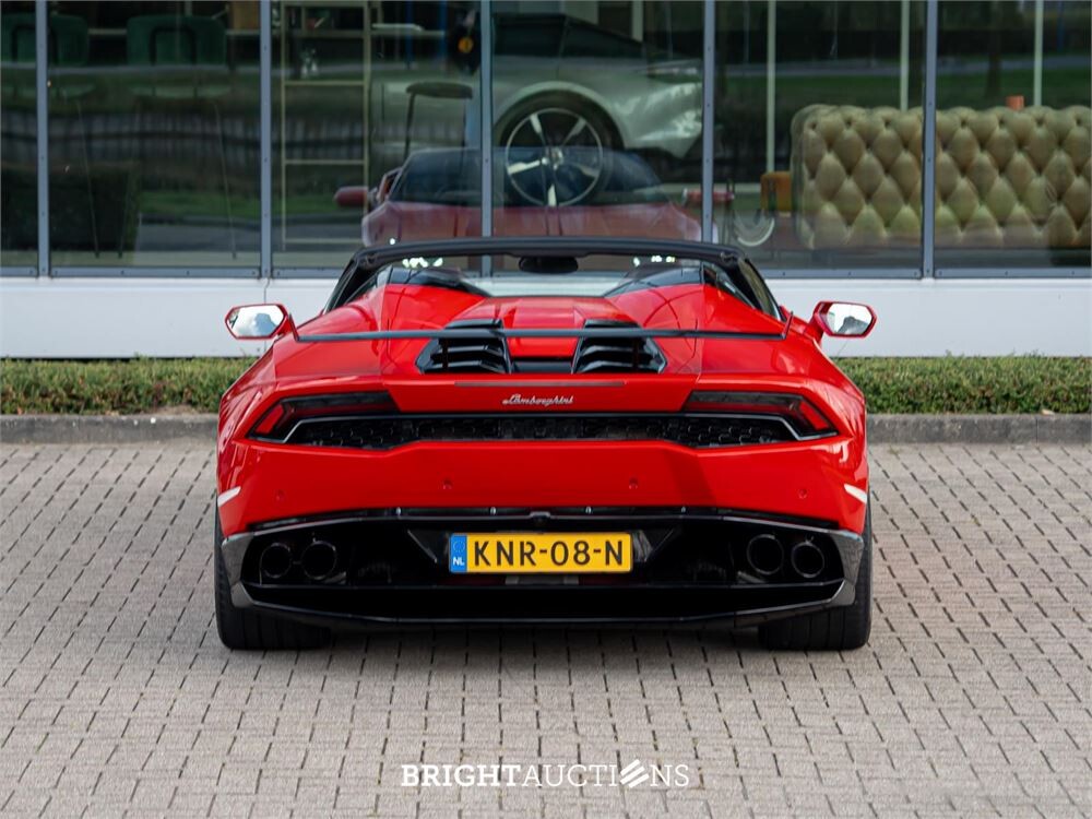 2017 Lamborghini Huracán Spyder LP610-4 5.2 V10 610pk 4WD, KNR-08-N