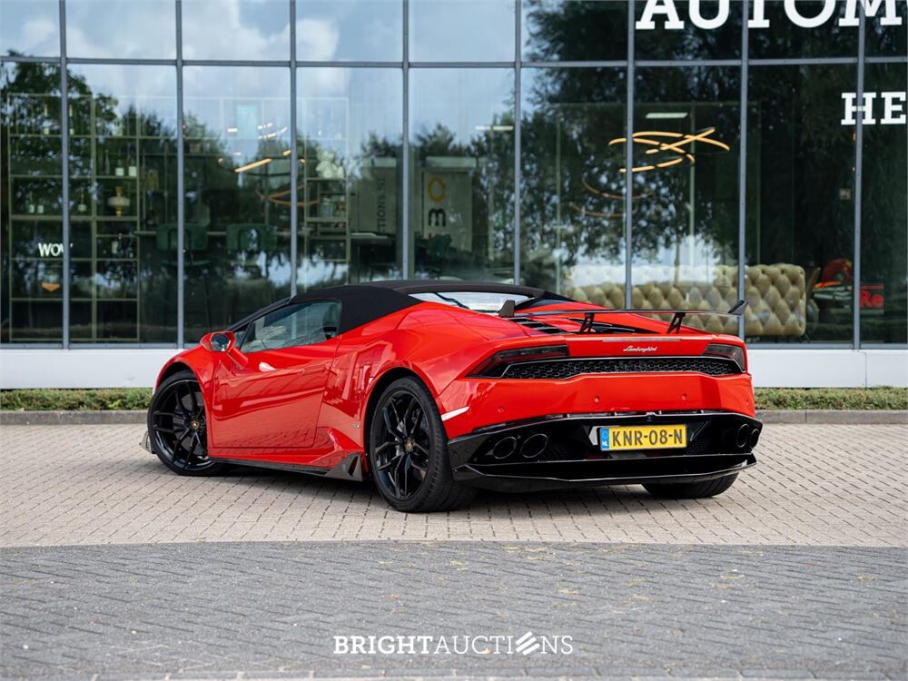 2017 Lamborghini Huracán Spyder LP610-4 5.2 V10 610pk 4WD, KNR-08-N
