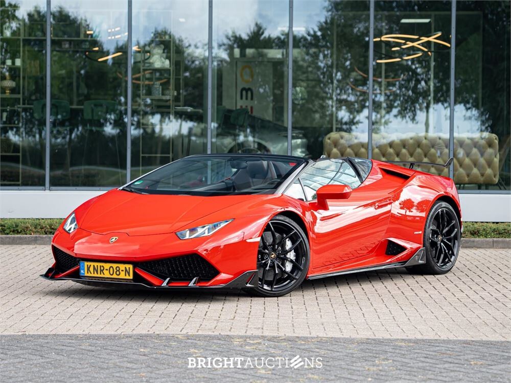 2017 Lamborghini Huracán Spyder LP610-4 5.2 V10 610pk 4WD, KNR-08-N