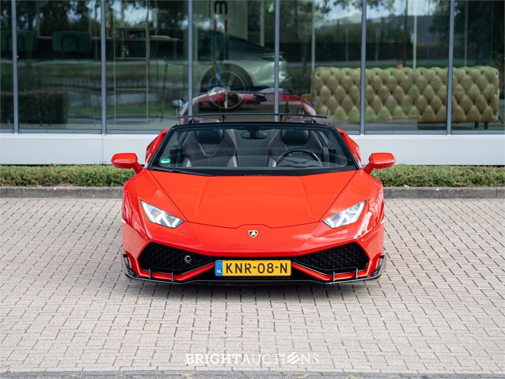 2017 Lamborghini Huracán Spyder LP610-4 5.2 V10 610pk 4WD, KNR-08-N