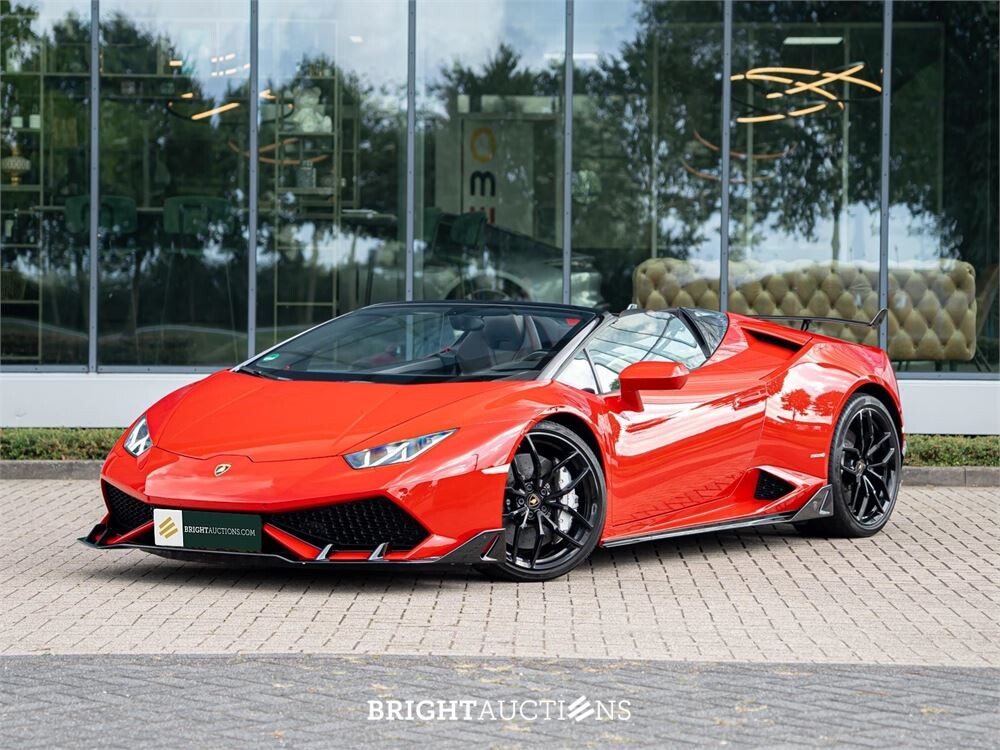 2017 Lamborghini Huracán Spyder LP610-4 5.2 V10 610pk 4WD, KNR-08-N