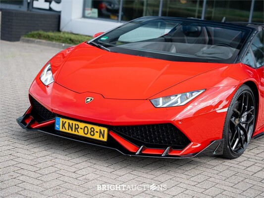 2017 Lamborghini Huracán Spyder LP610-4 5.2 V10 610pk 4WD, KNR-08-N