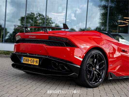 2017 Lamborghini Huracán Spyder LP610-4 5.2 V10 610pk 4WD, KNR-08-N