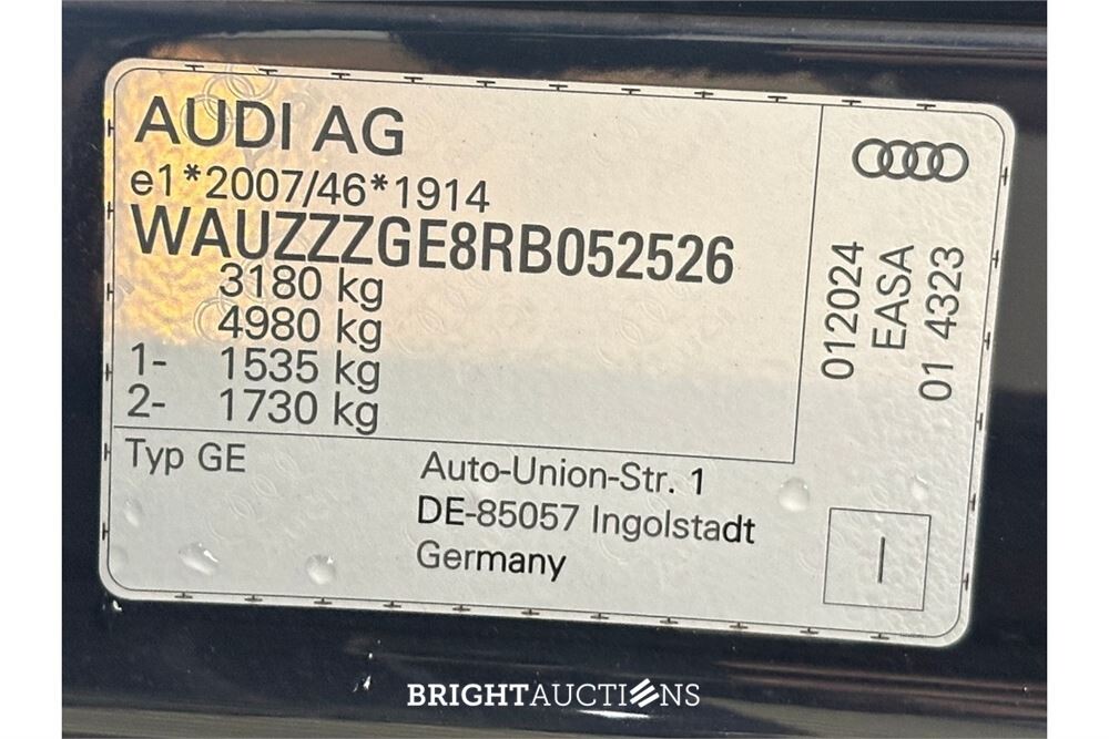 Audi Q8 55 S Edition Competition Quattro 115 kWh 2024 (Origineel-NL), GTD-33-L