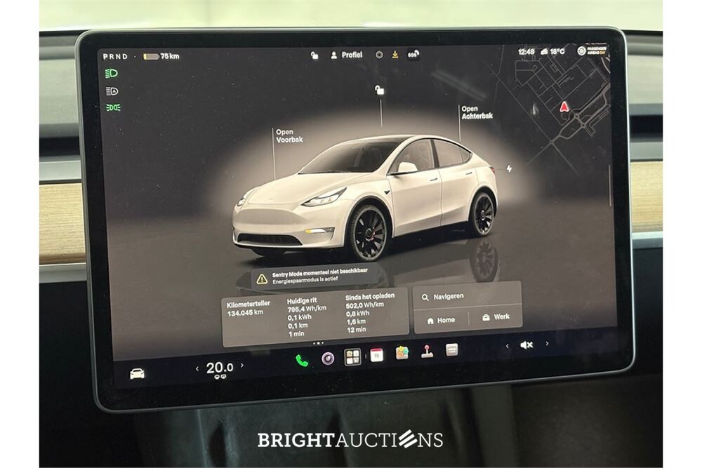 Tesla Model Y Performance AWD 75 kWh 2022 (Origineel-NL), R-287-HZ