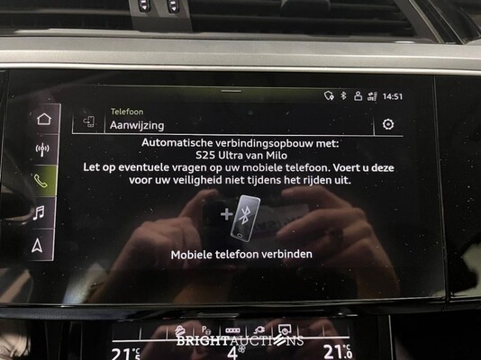 Audi e-tron 55 Advanced edition Quattro 95 kWh 408pk 2021 (Origineel-NL), N-548-FB
