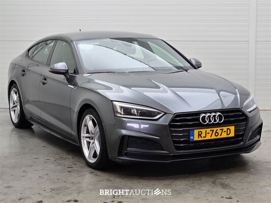 Audi A5 Sportback MHEV Sport S-Line Edition 2.0 TFSI 191pk 2018 (Origineel-NL), RJ-767-D