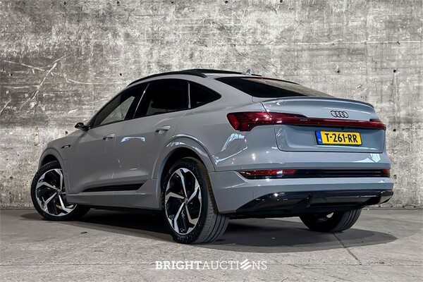 Audi e-tron Sportback 50 S edition Quattro 71 kWh 313pk 2021, T-261-RR