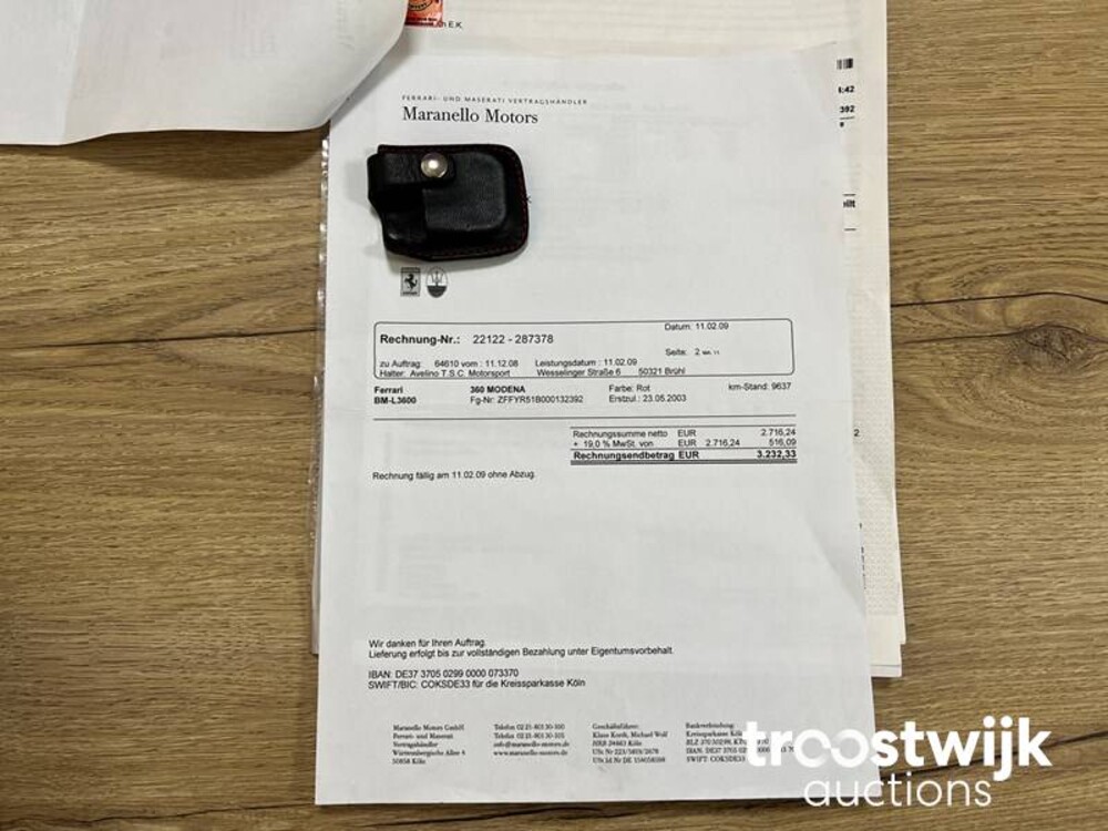 Ferrari 360 Modena 3.6 V8 Car