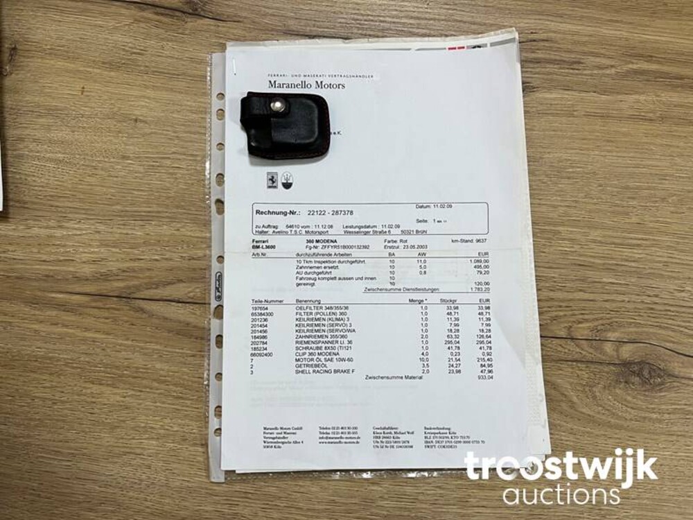 Ferrari 360 Modena 3.6 V8 Car