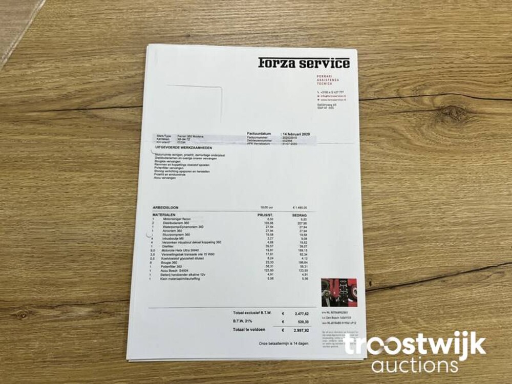 Ferrari 360 Modena 3.6 V8 Car