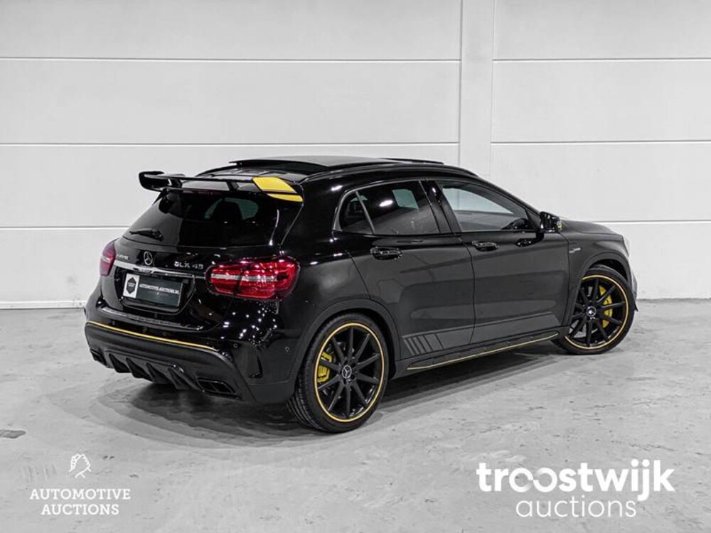 Mercedes-Benz GLA45 AMG 4Matic Yellow Night Edition Car