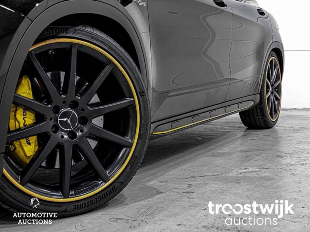 Mercedes-Benz GLA45 AMG 4Matic Yellow Night Edition Car