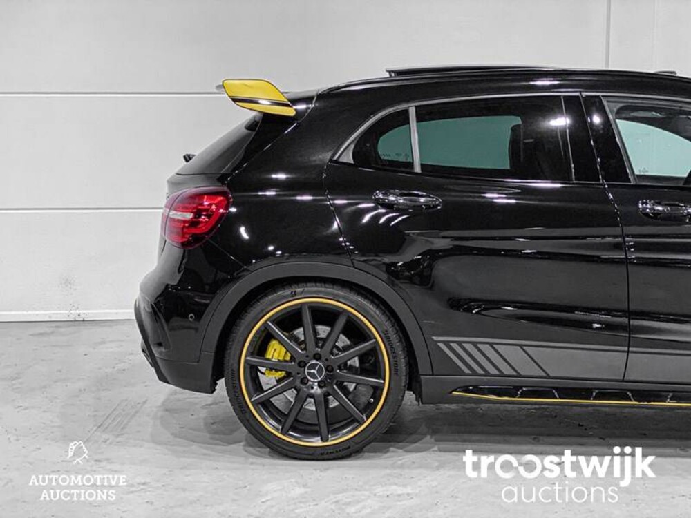 Mercedes-Benz GLA45 AMG 4Matic Yellow Night Edition Car