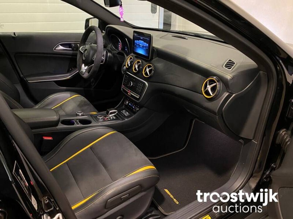 Mercedes-Benz GLA45 AMG 4Matic Yellow Night Edition Car