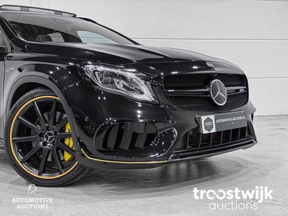 Mercedes-Benz GLA45 AMG 4Matic Yellow Night Edition Car