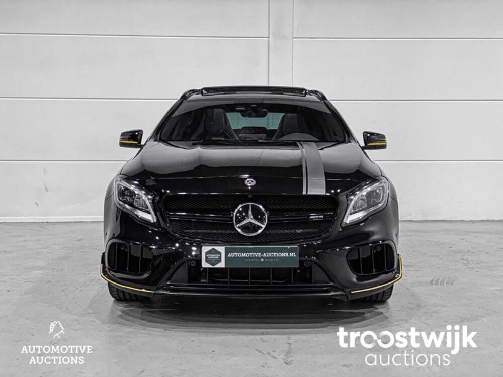 Mercedes-Benz GLA45 AMG 4Matic Yellow Night Edition Car