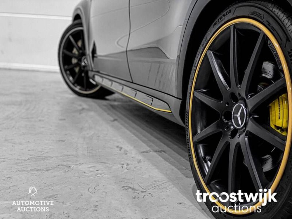 Mercedes-Benz GLA45 AMG 4Matic Yellow Night Edition Car