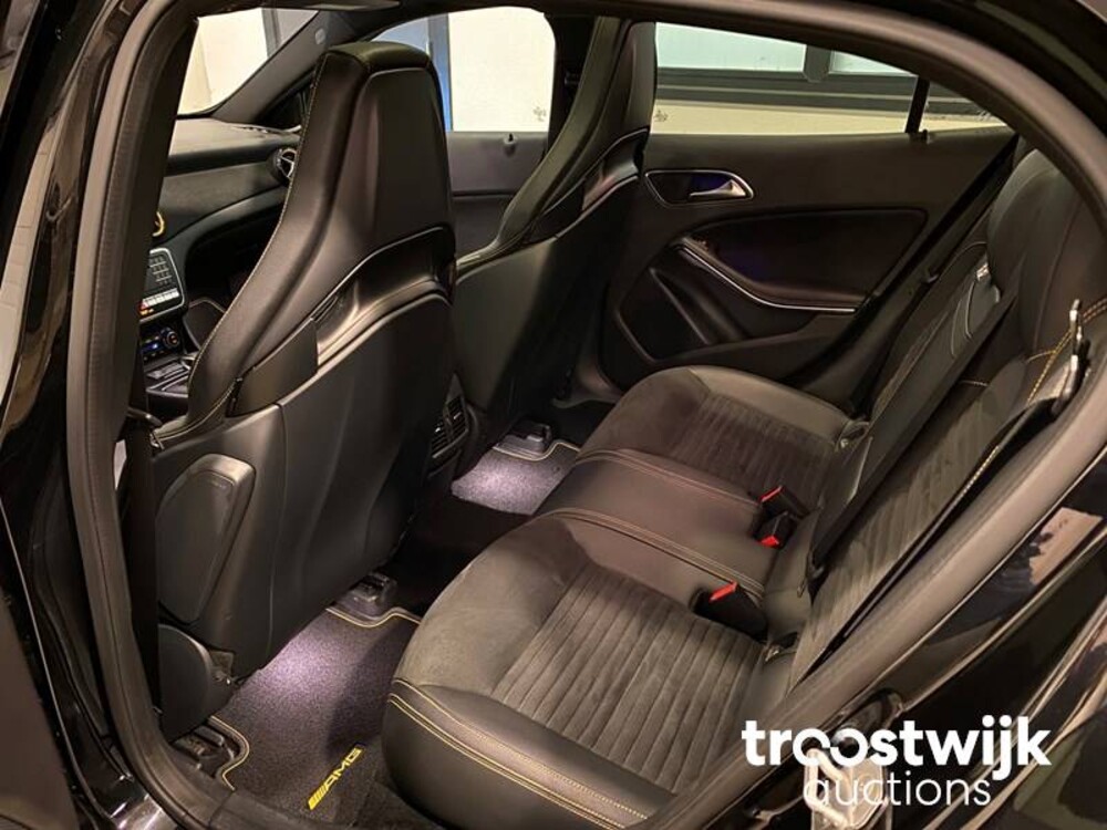 Mercedes-Benz GLA45 AMG 4Matic Yellow Night Edition Car