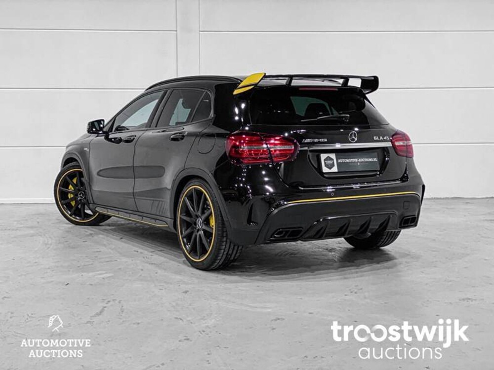 Mercedes-Benz GLA45 AMG 4Matic Yellow Night Edition Car